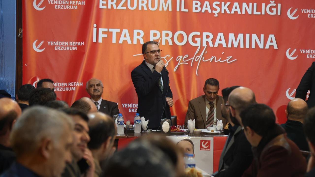 Yeniden Refah Partisi Genel Başkan Yardımcısı Nurettin Gül Erzurum’da Yoğun Saha Çalışması Yaptı