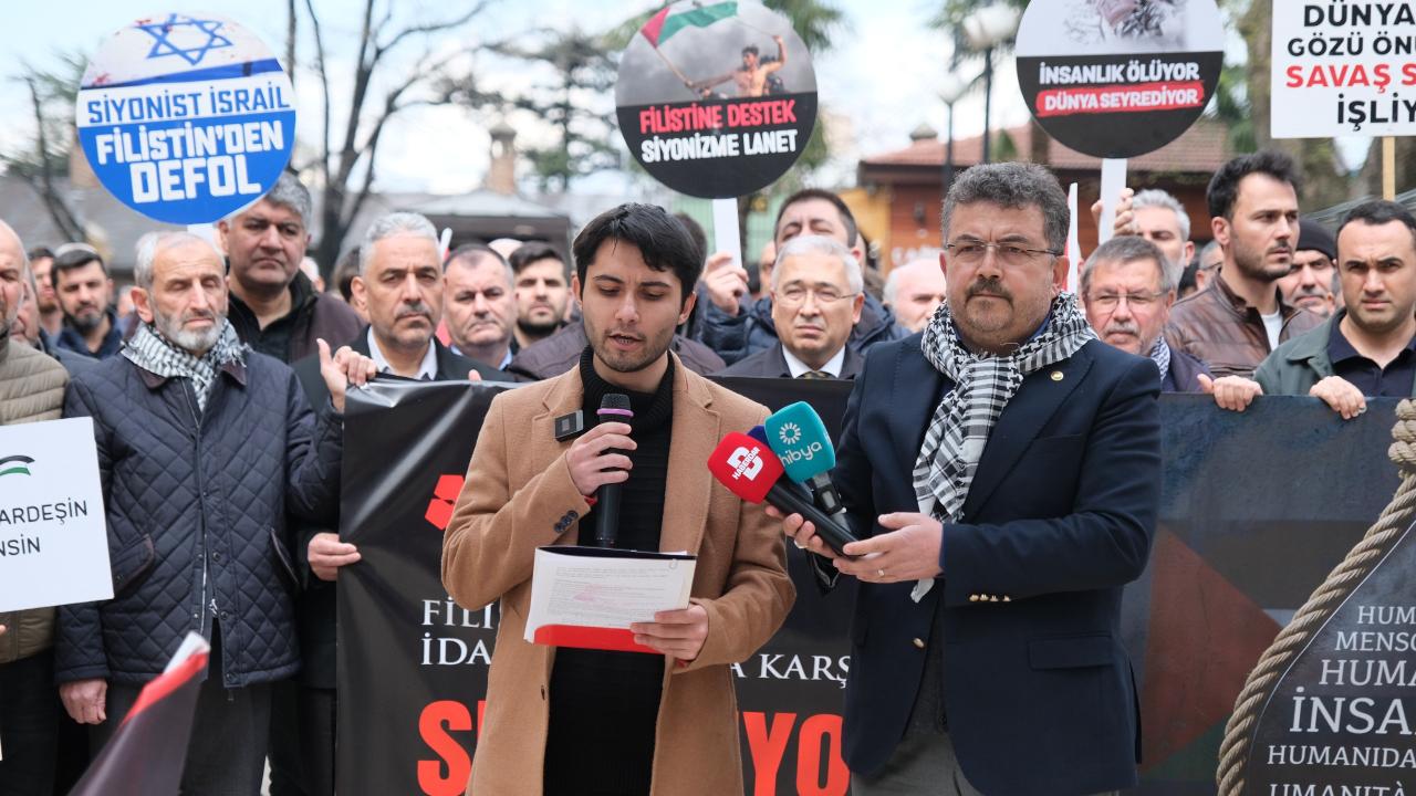 Bursa'dan Filistin İçin Güçlü Mesaj