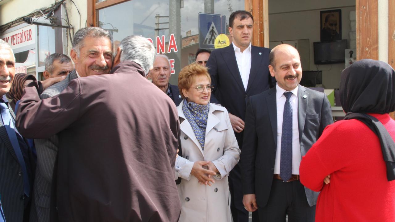 Başkan Ali Öğdük Narman’da Parti Binasını Açtı Esnaf Ziyaretinde Bulundu