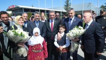 Bakan Mustafa Çiftçi Erzurum’da Temaslarını Sürdürdü