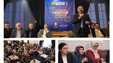 Başkan Sunar Vatandaşları Dinledi: “Palandöken İçin Birlikte Karar Almaya Devam Edeceğiz“