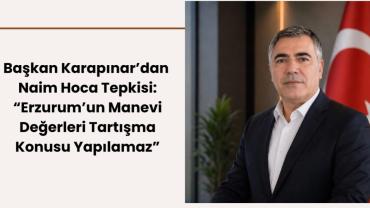Naim Hoca Tartışmalarına Karapınar’dan Net Mesaj
