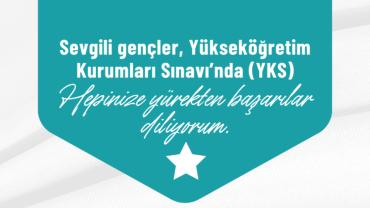 PALEZ Yönetim Kurulu Başkanı Dr. Hüseyin Yer’den YKS Adaylarına Başarı Mesajı
