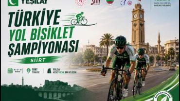 Türkiye Yol Bisikleti Şampiyonası'nda Gözler Siirt'e Çevrildi