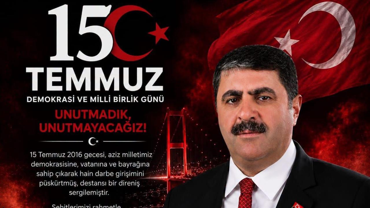 Başkan Karasu: “15 Temmuz, Milletimizin Yazdığı Kahramanlık Destanıdır“