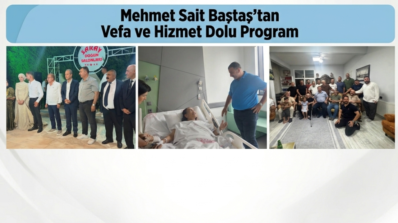 Konak’ta Siyasetin Adresi Saha: Mehmet Sait Baştaş Her Yerde