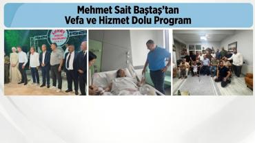Konak’ta Siyasetin Adresi Saha: Mehmet Sait Baştaş Her Yerde
