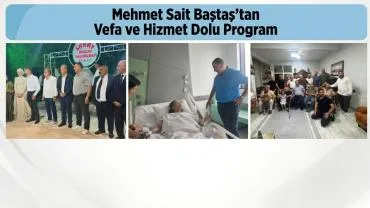 Konak’ta Siyasetin Adresi Saha: Mehmet Sait Baştaş Her Yerde