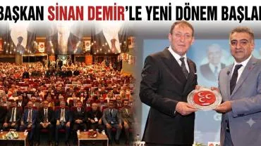 Tarihi Kongrede Sinan Demir Güven Tazeledi
