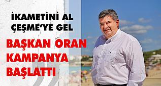 İkametini Al Çeşme'ye gel: "Hedef 50 bin Çeşmeli"